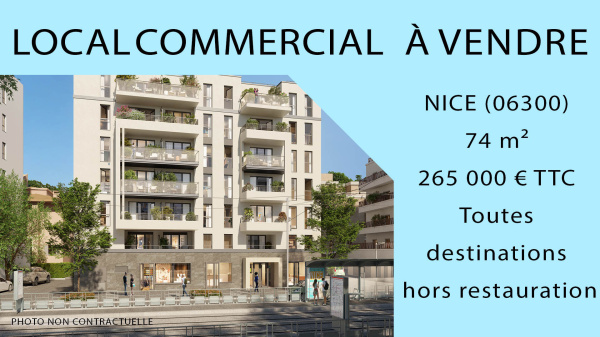 Vente Immobilier Professionnel Local commercial Nice 06300
